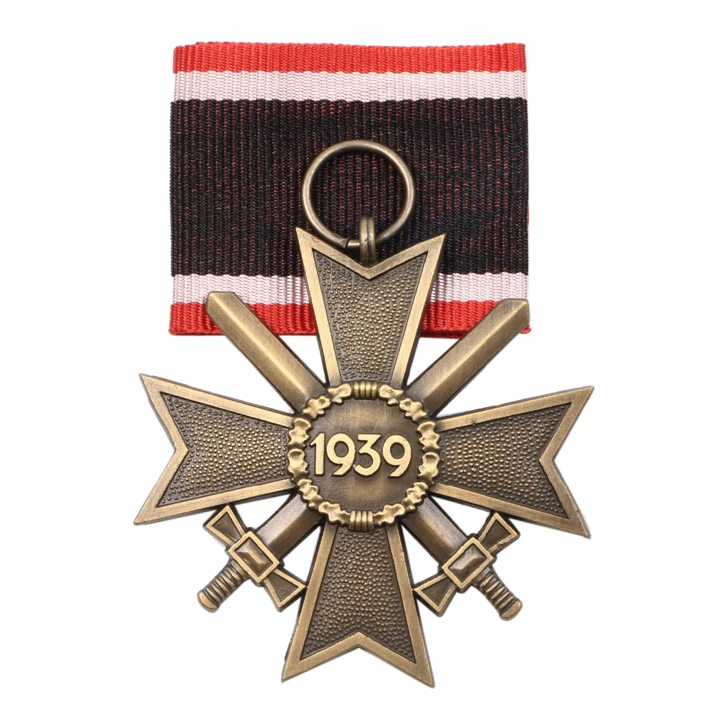 Версия для ветеранов WW2 военный крест 2 го класса с мечами 1957| |