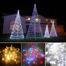 New 10M 100LED Xmas Christmas Lights New year Decoration Power String Wedding Party Light