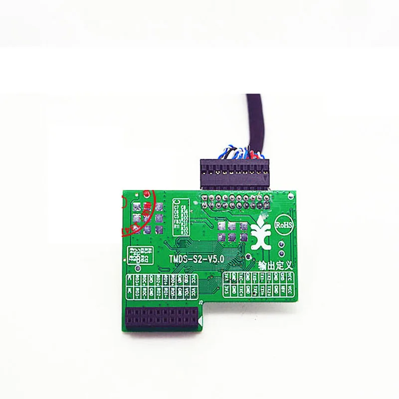 Плата адаптера преобразования сигнала LM171W02 TT A1 TMDS в LVDS плата с кабелем