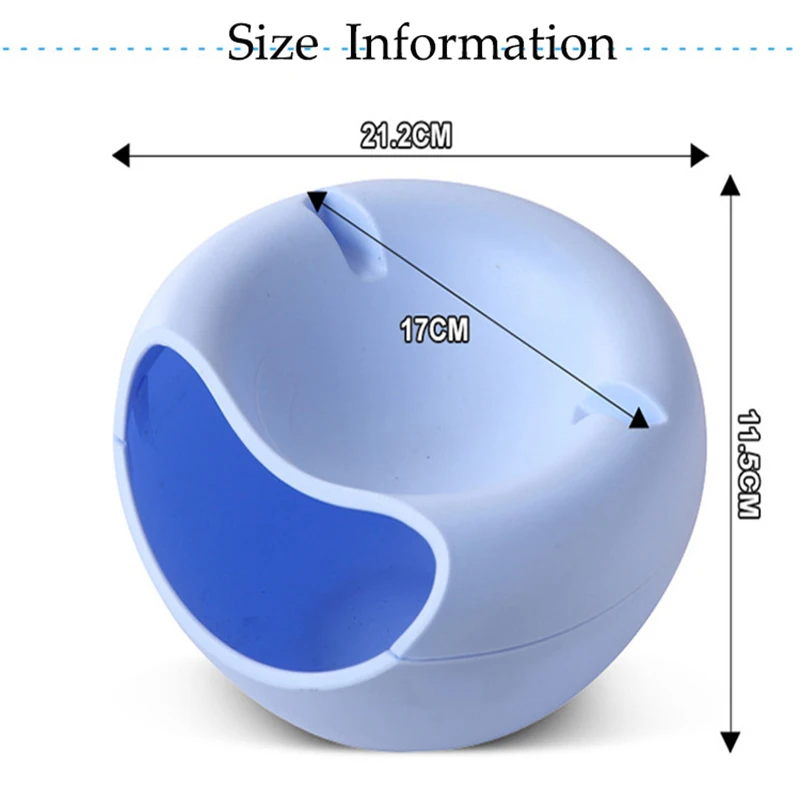 Многофункциональный полезный двойной слой фруктовые закуски тарелка Чаша Блюдо держатель телефона для ТВ ленивые домашние кухонные контейнеры аксессуары