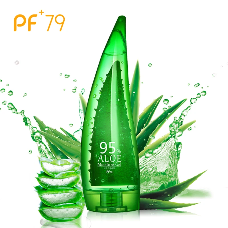 PF79 260ml Pure Natural Aloe Vera Face Moisturizer Whitening Anti Wrinkle Cream Acne Scar Skin Sunscreen Acne Treatment