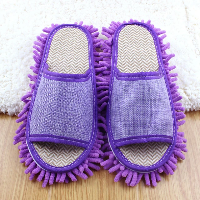 Buy Multifunction One Pair Open Toe Dusting Mop Broom