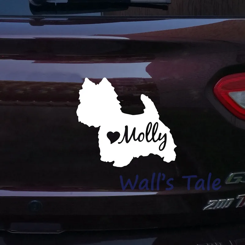 Westie Vinyl Car Stickers