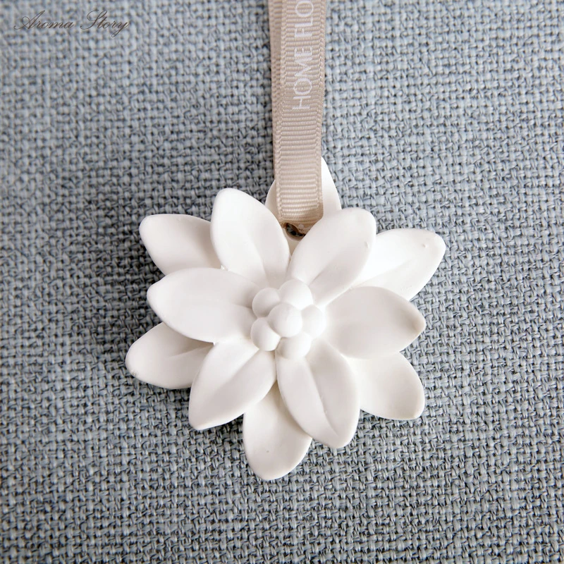 Aromeasy Ceramic Aromatherapy Air Freshener Aroma Mist Maker Diffuser With Aromatic Ribbon Home Decor_voghion.com