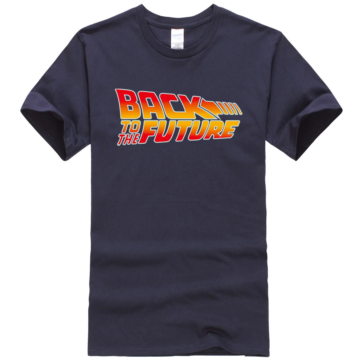Мужская футболка с фильмами «Назад в будущее», коллекция года, повседневная брендовая одежда, футболки с героями фильмов Харадзюку, мужские футболки, топы в стиле хип-хоп, футболка