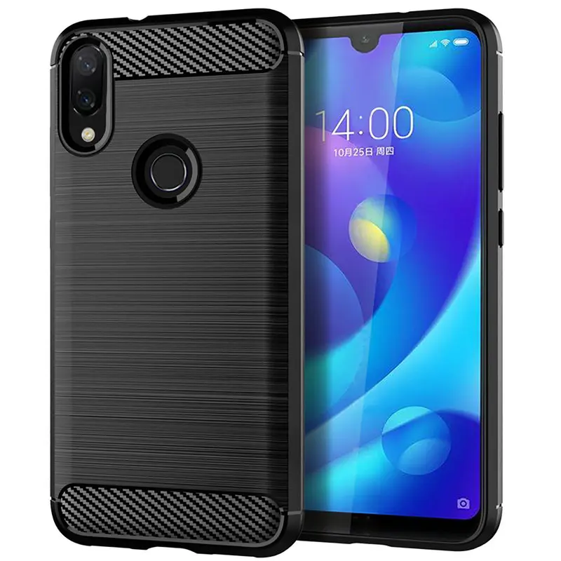 Чехол для Xiaomi Redmi 7 Чехол Redmi Note 7 Мягкий Бампер противоударный чехол для телефона для Xiaomi Note 8 Pro задняя крышка из углеродного волокна