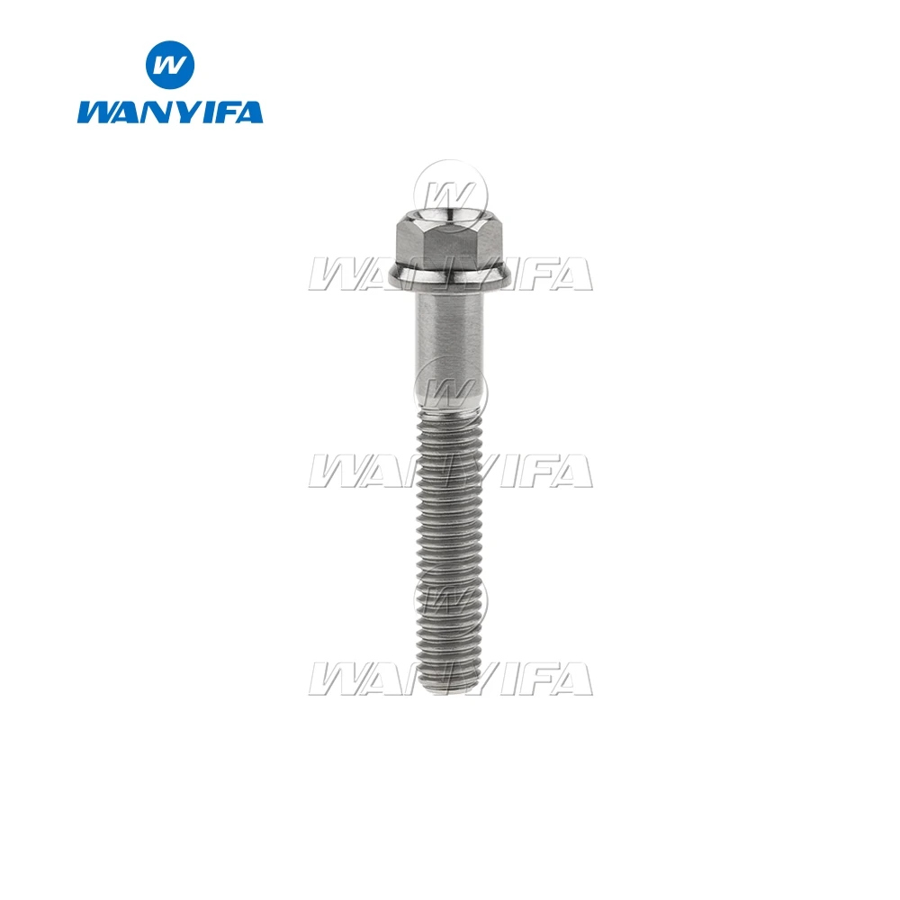 Винты с шестигранной головкой wanifa M6x10 15 20 25 30 35 40 45 50 55 60 65 70 мм титановый болт
