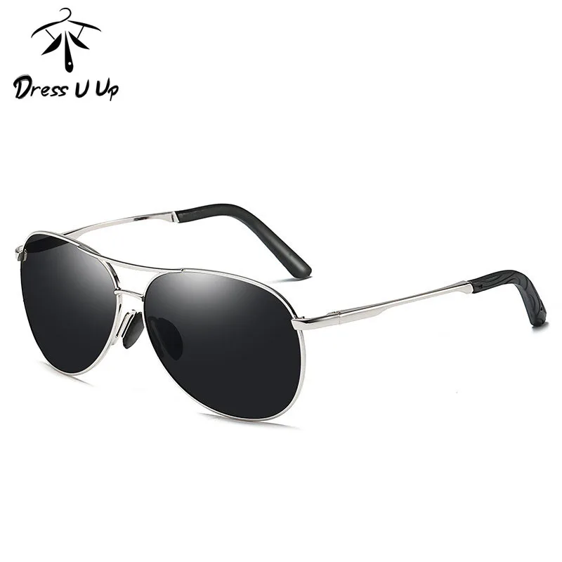 

DRESSUUP Men's New Polarized Sunglasses Color Changing Sunglasses Day and Night Vision Dual-use Polarizer UV400