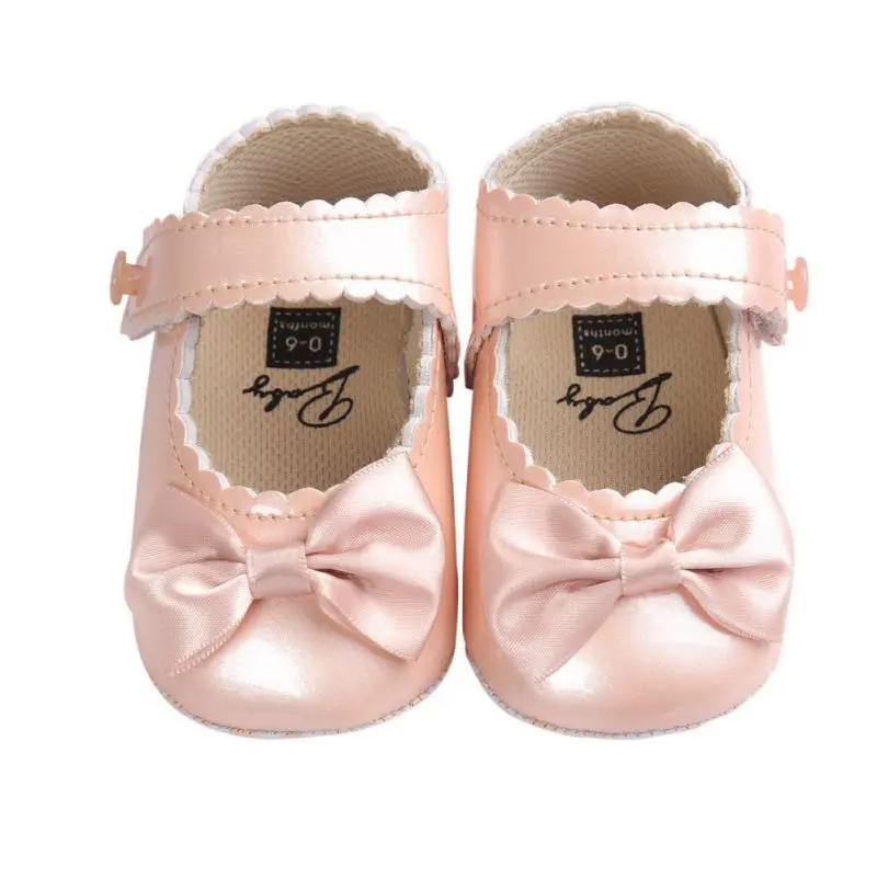 Обувь для новорожденных; обувь для маленьких девочек из искусственной кожи; мягкая обувь для малышей 0-18 месяцев; bebek ayakkabi Baby schoen sapatilha infantil - Цвет: golden