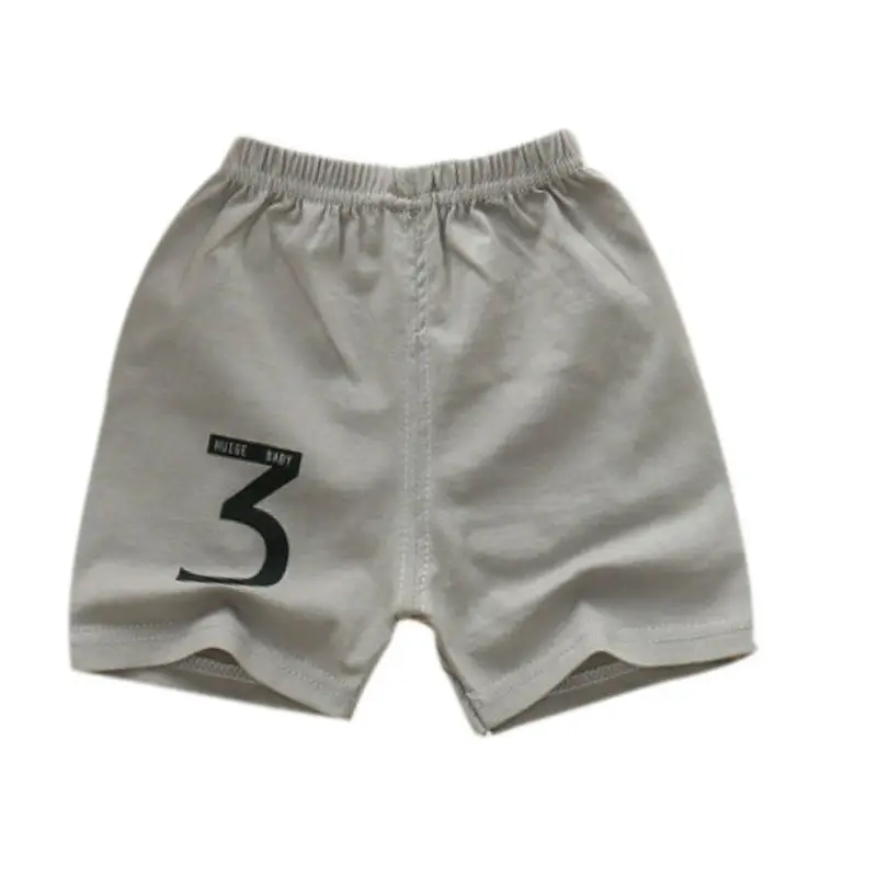 Unini-yun/Детские летние шорты для мальчиков г., хлопковые шорты для мальчиков и девочек, детские брюки короткие штаны для малышей Одежда для детей - Цвет: Бежевый