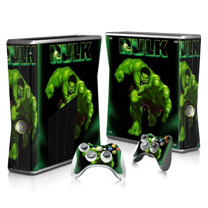 

Classic game skin Sticker Cover for Xbox 360 Slim Console and Controller skin