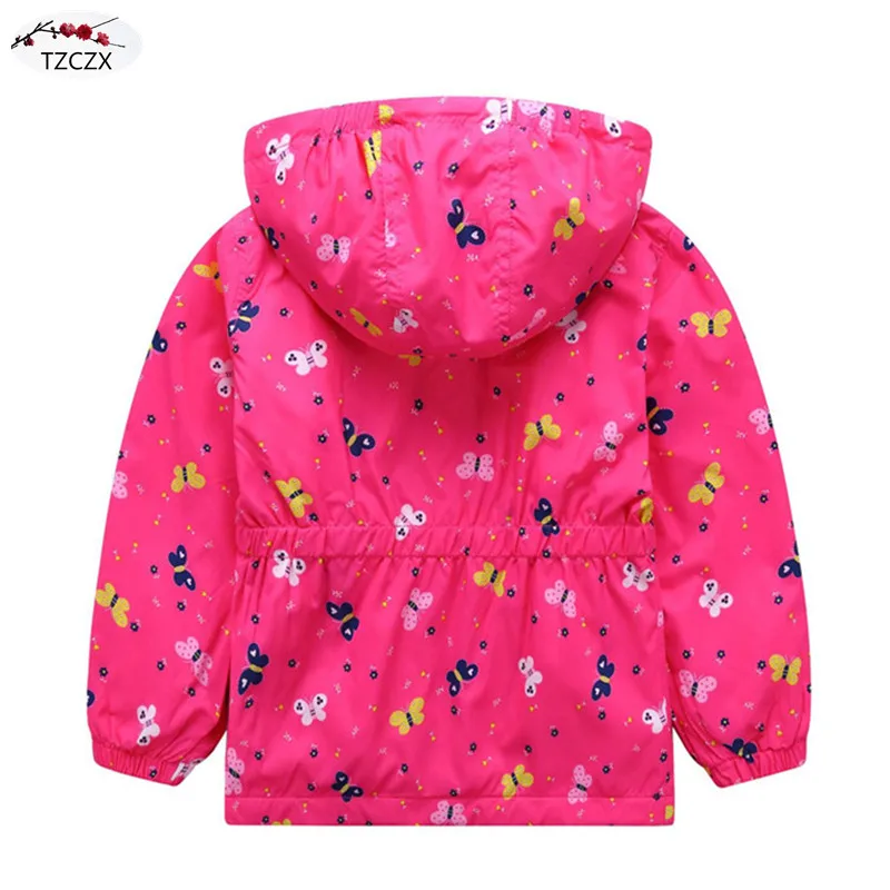 Детские куртки для девочек в европейском и американском стиле; ветрозащитные и непромокаемые детские куртки с капюшоном; пальто для