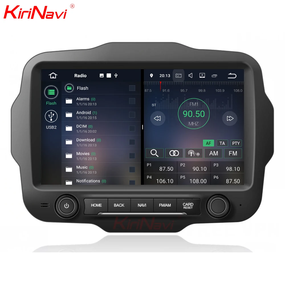 Top KiriNavi Android 7.1 car navigation system for Jeep Renegade navigation touch screen Car DVD Player with WiFi 3g BT 1 Top KiriNavi Android 7.1 car navigation system for Jeep Renegade navigation touch screen Car DVD Player with WiFi 3g BT 1
