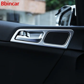 

Bbincar ABS Matte Interior Side Door Handle Bowl Covers Trim 4Pcs Only For Left Hand Drive Stike For Kia Sportage 2016 2017