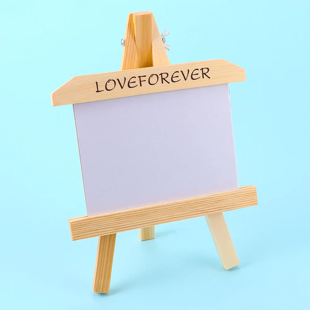 Hot Sale Lovely Creative 7Inch Wood Photo Frame Easel Wedding Photos Kids Picture frame Display