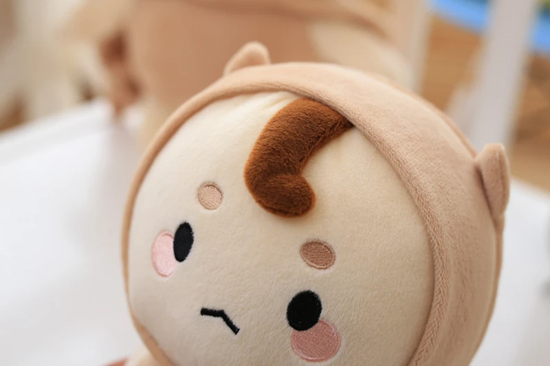 Новая мода 1 шт. 28 см корейские куклы кавайные Мультяшные куклы милые плюшевые игрушки детские подарки на день рождения
