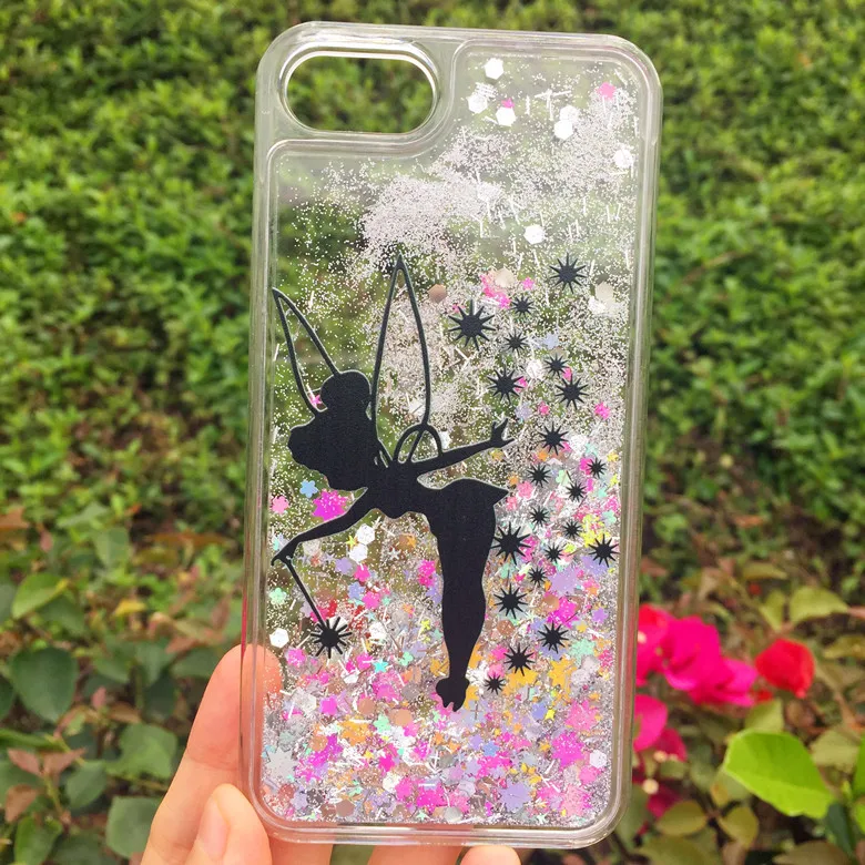 Блестящий чехол для iPhone7 8 SE2020 4 7 дюйма с зыбучим песком|case cover|clear casequicksand case |