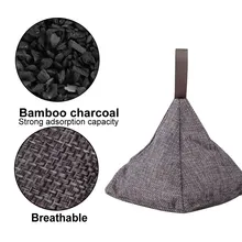 Активный бамбуковый древесный уголь 200 г в форме пирамиды дом к формальдегиду дезодорант для обуви дома первой необходимости