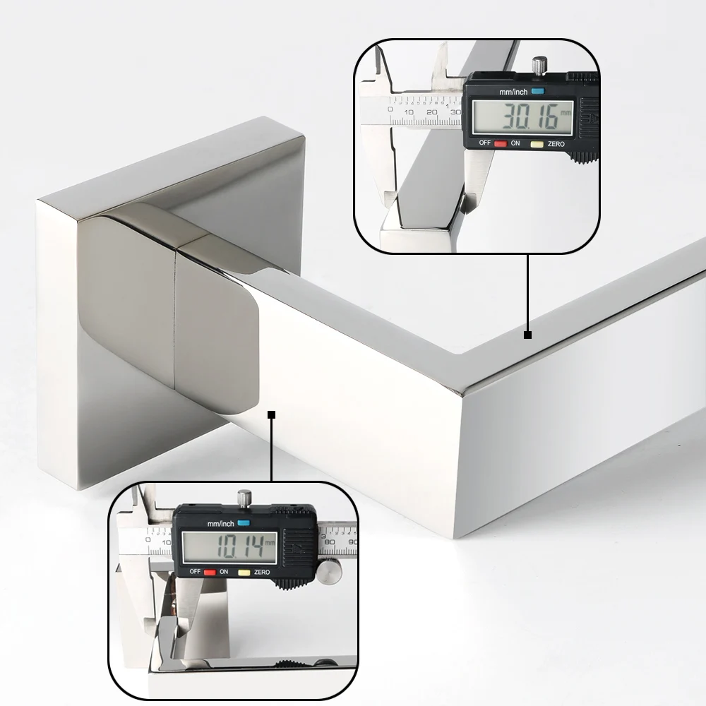 Элис с выдвижной ручкой, размером 24 дюйма, сумка SUS304 Нержавеющая сталь Ванная комната один Полотенца бар Полотенца держатель настенный Полотенца стеллаж для выставки товаров