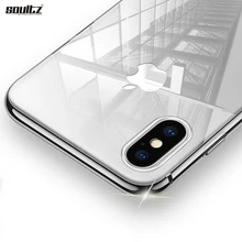 

Soultz Luxury Soft TPU Crystal Clear Case For iPhone X 8 7 6s Plus Cover Cases For iPhone 8 7 6 6s Plus 5S 5 Silicone Case Coque