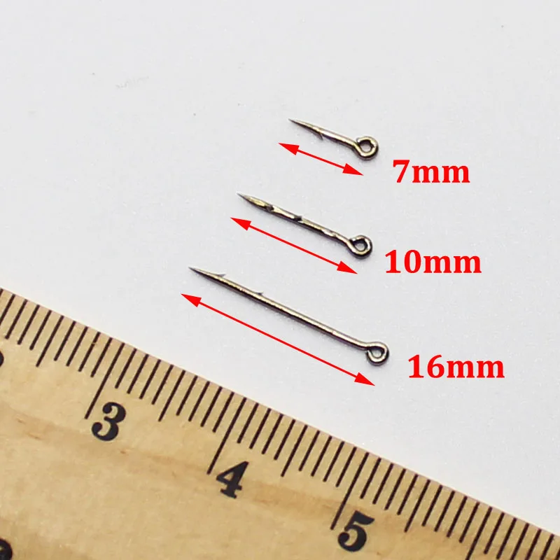 20PCS Bait Spikes Bayonets Boilies Pins Metal Bait Sting Micro Carp Fishing Hook Carp Feeder Fishing For Ronnie Rigs Hair Rigs