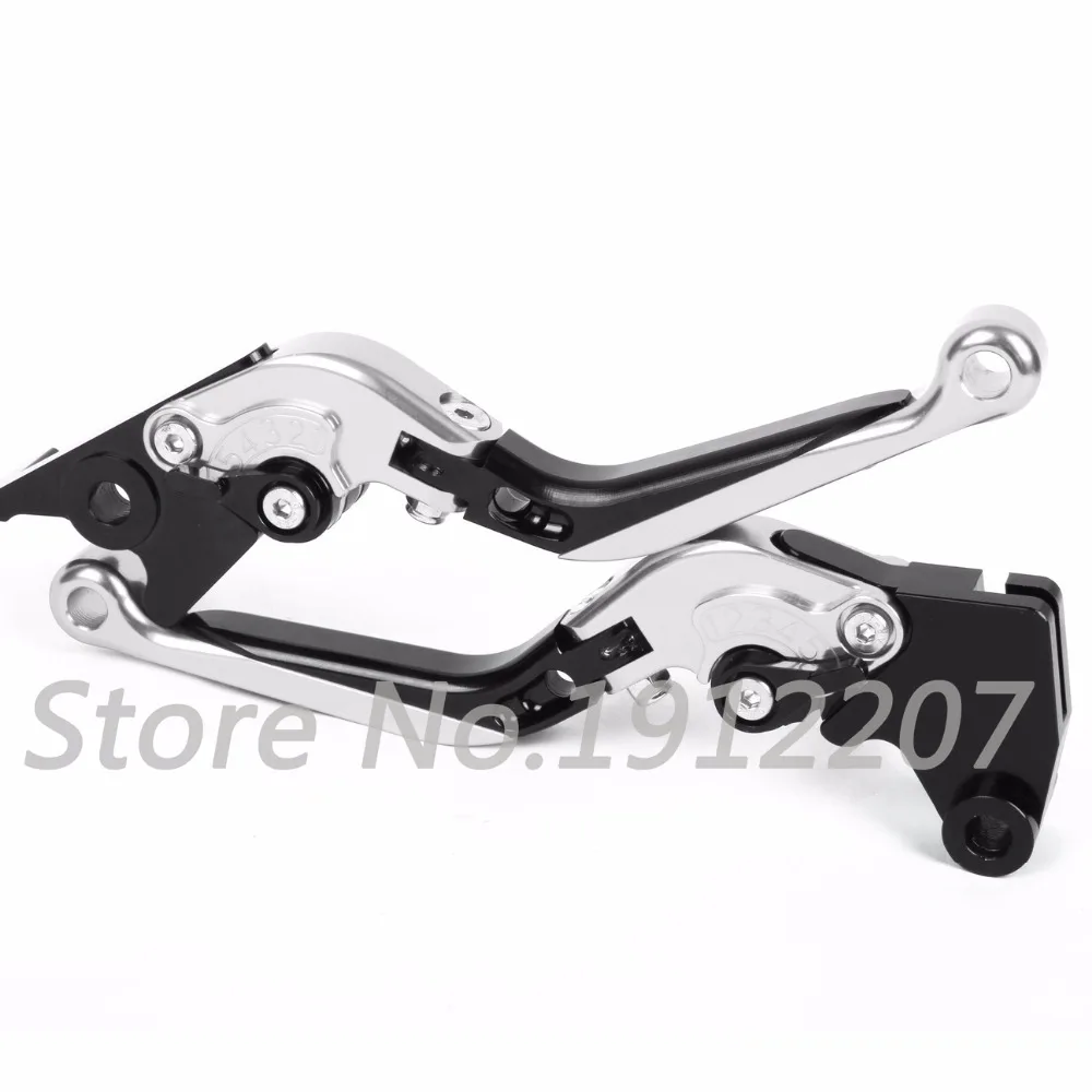 ФОТО For HYOSUNG GT650R 2006-2009 Foldable Extendable Brake Clutch Levers Aluminum Alloy CNC Folding&Extending Levers 2008 2007
