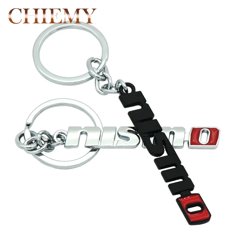 

Car Keyring Keychain Key Chain Key Ring For Nissan Nismo Almera Juke Qashqai Tiida X Trail Note Teana 350Z 370Z Styling Pendant