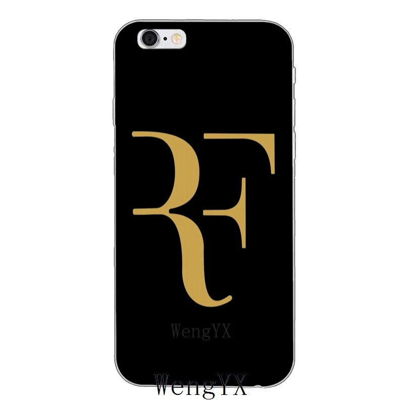 Tennis Roger Federer RF logo Soft phone case For Huawei Honor 4c 5c 5x 6x V10 Y5 Y6 Y7 II Mate 8 9 10 P8 P9 P10 Lite plus