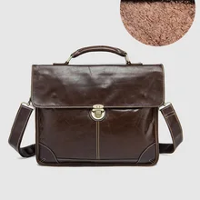 CARANFIER мужские деловые портфели большой емкости для ноутбука дорожные сумки Сумки из натуральной яловой кожи сумки через плечо