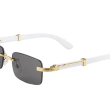 Pawes, новинка, мужские очки без оправы, оправа, деревянные, бескаркасные, квадратные солнцезащитные очки, мужские Оптические очки для близорукости, прозрачные оправы