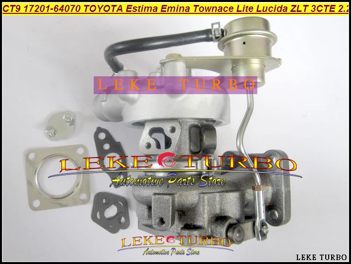 CT9 17201-64070 17201 64070 17201-64071 Турбокомпрессор Для TOYOTA Estima Emina Lucida Lite Townace Picnic 3CTE 3C 2.2L