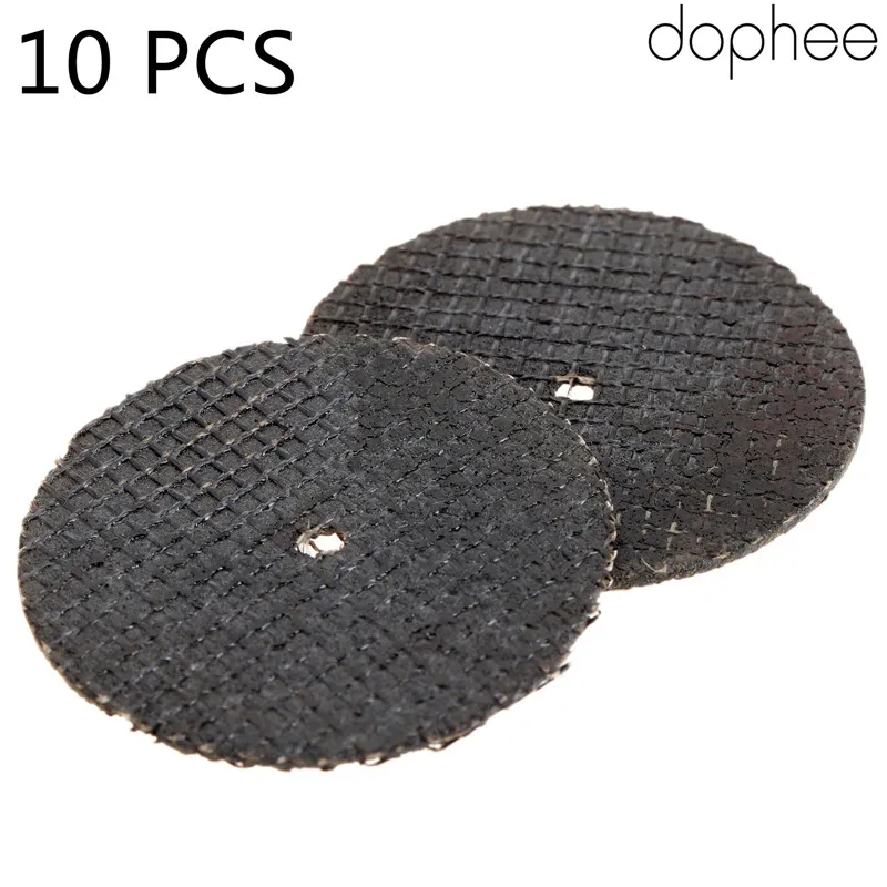 Dophee 10 шт. Dremel аксессуары 38 мм Fibre Смола отрезать диск колеса двойной режущий