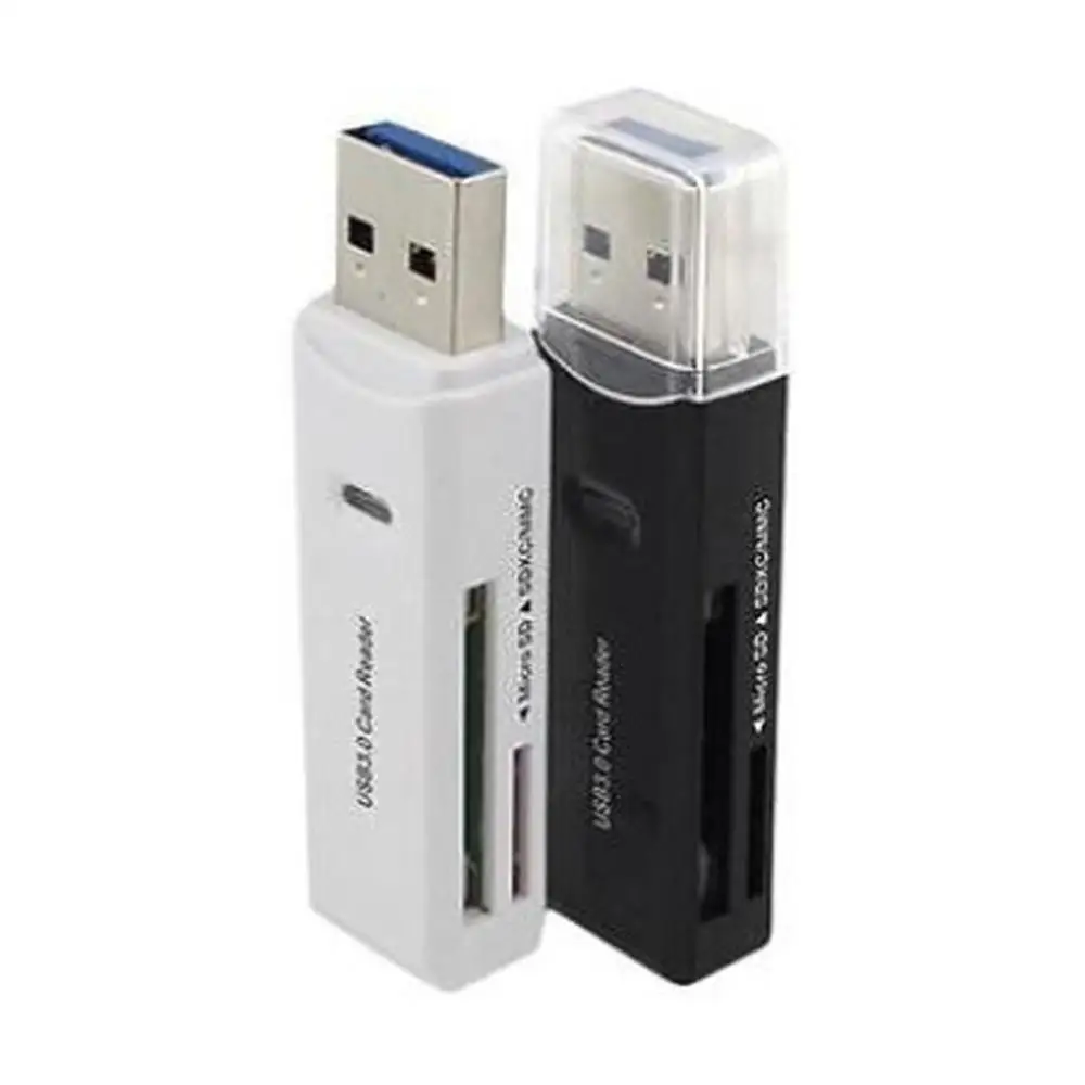 

NEW Multifunctional USB 3.0 Memory Card+Reader 2 in 1Reader for SD SDHC SDXC Memory Card Reader Memory Card Adapter Mini Card