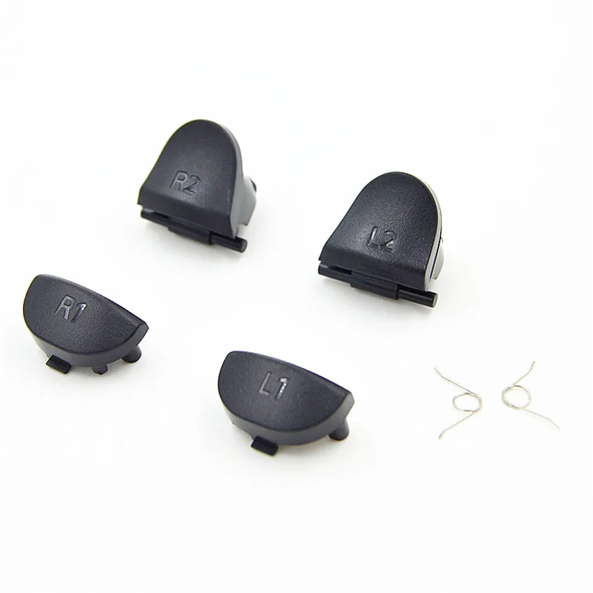 

10 Sets L1 R1+L2 R2 Trigger Buttons + 20 Springs for Sony PlayStation 4 PS4 Controller Replacement Parts
