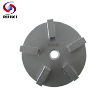 RIJILEI 12 шт. алмазный шлифовальный круг диск по бетону для уровня неровной поверхности металла алмазные шлифовальные туфли U70