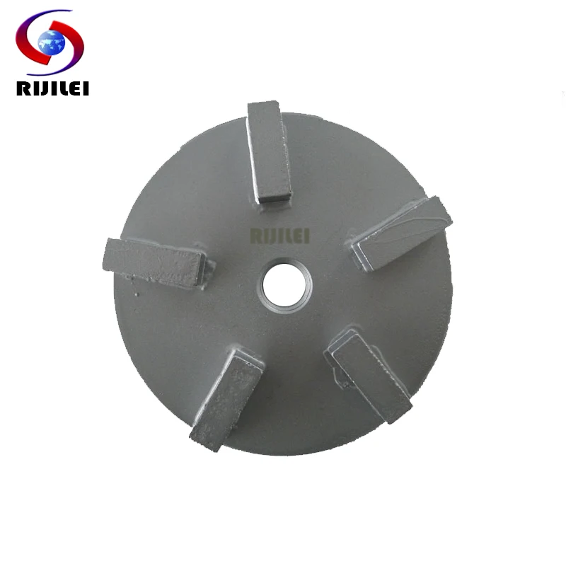 

RIJILEI 24*8*8mm*5T Diamond Cup Wheel Concrete Grinding Disc for Level Uneven Surface Metal Diamond Polishing Pads U70