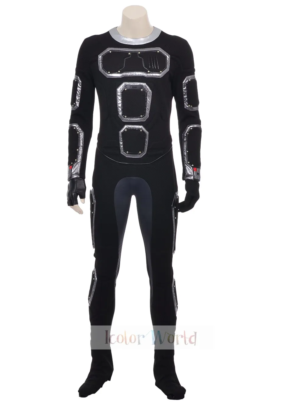 Fantastic Four The Human Torch Cosplay Costume Superhero Jumpsuit
