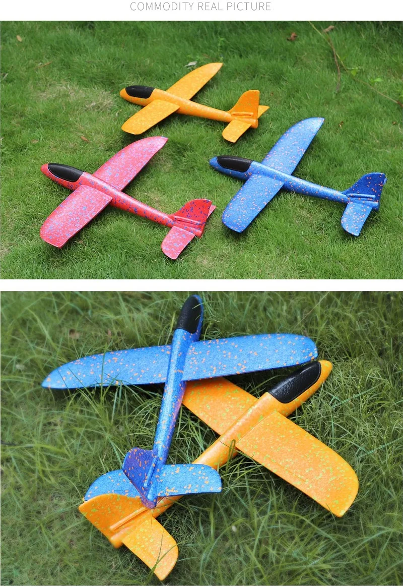 Модель аэроплана детские игрушки «сделай сам» ручной бросок Летающий планер самолеты вечерние наполнители мешок Летающий планер самолет игрушки для детей игры EPP пена