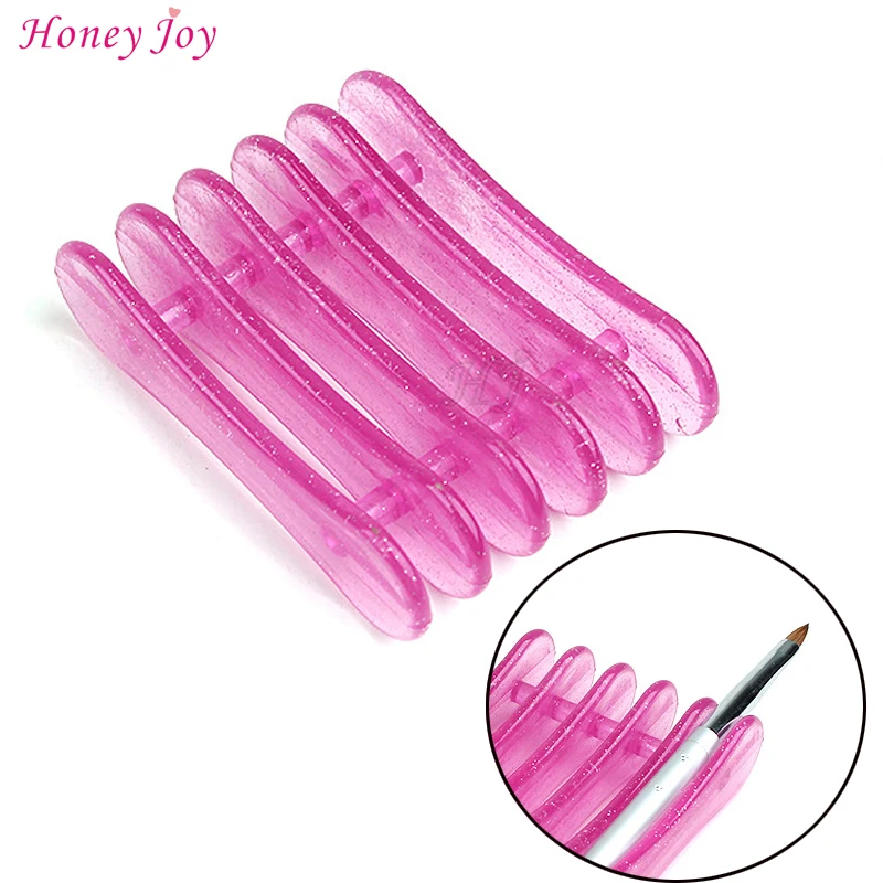 Buy Nail Art Brush Holder Set Pen Displayer Stand