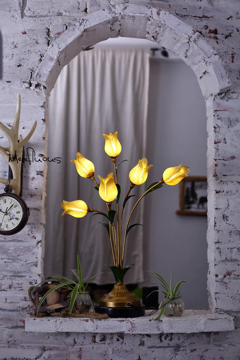 Art deco tafel metalen bureaulamp bedoom moderne nachtkastje lampen voor woondecoratie hoofdeinde leeslamp free verzending