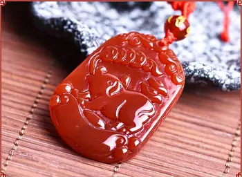 

A new spot new Red manao Pendant Zodiac Pig Pendant Amulet of men and women safe.