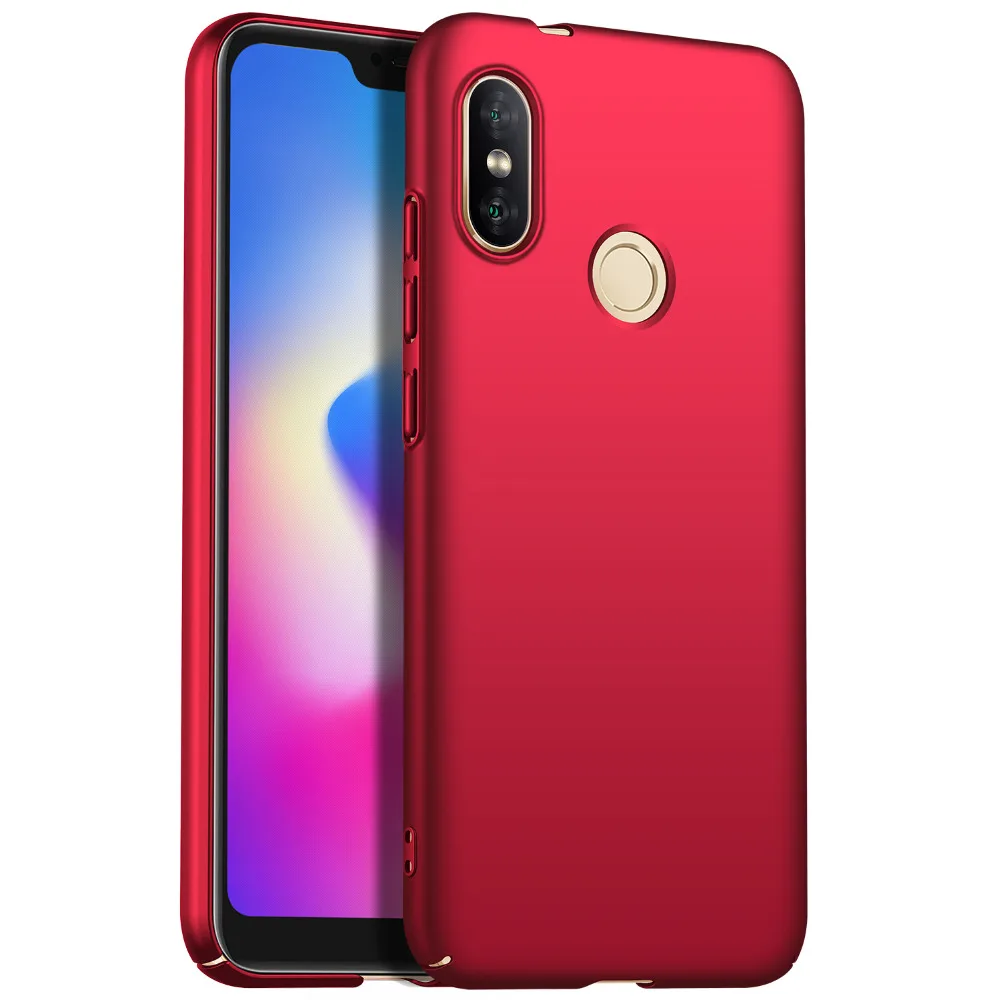 

Phone Case for Xiaomi Mi A2 Lite 5.84 inch Fundas Ultra Thin Hard PC Cover for Xiaomi Redmi 6 Pro Back Cover Case Capa Coque