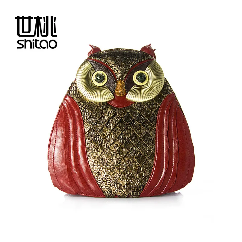 

Popular in the 2016 cartoon print Simpson backpack rucksack girl PU owl bags fashionable bag