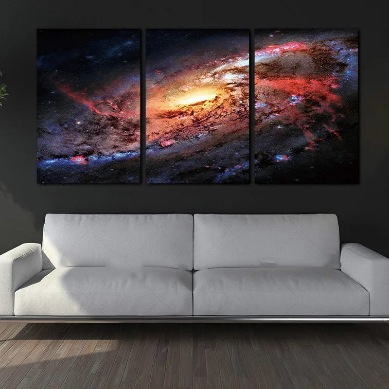 Picture Canvas Print Wall Art Painting Space and Universe Pace