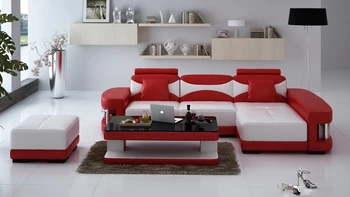 

Sectional Sofa Set Modern Leather Furniture