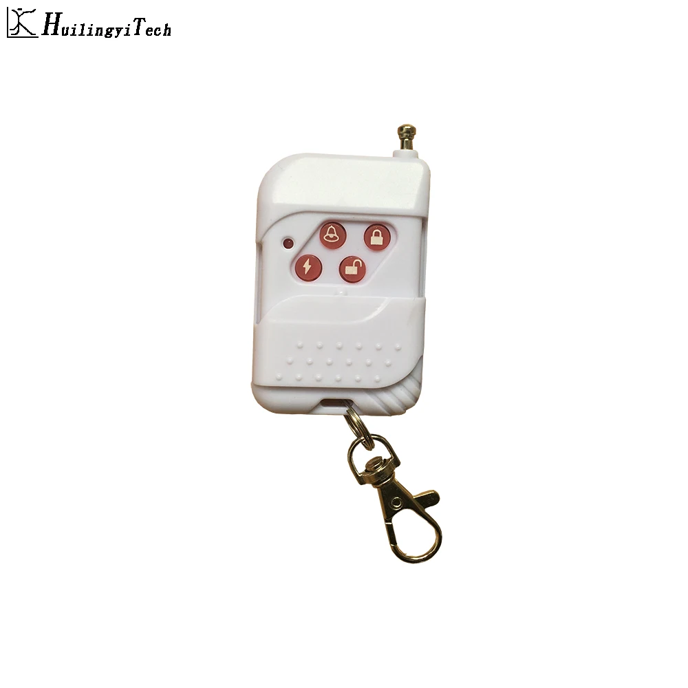 

315MHz 433MHz Wireless Plastic Remote Control Button For Home Alarm Systems