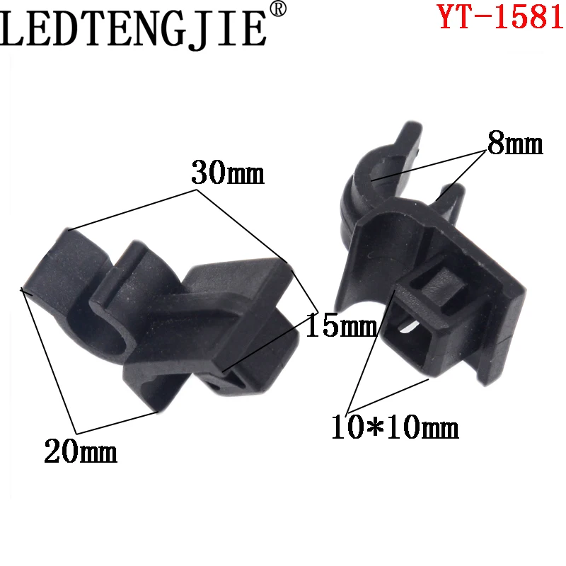 

Free Shipping Auto Fastener YT-1581 10PCS Hole Car Rivets Hood Bonnet Prop Rod Clip Support Clamp Holder Panel Fender Bumper