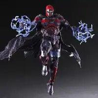 PLAY ARTS 27cm Marvel X-men Magneto Max Eisenhardt PVC Action Figure Model Toys