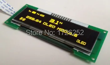 

3.1 inch 10PIN Yellow OLED Module SSD1322 Drive IC 256*64 SPI Interface 3.3V