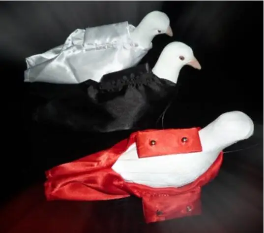 

Single Hand Appearing Dove Pocket / One hand Dove Bag Magic Tricks For Magician Stage Street Illusion Accessories Gimmick Props